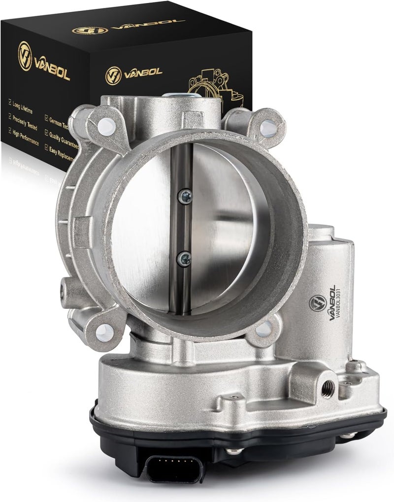 VANBOL Electronic Throttle Body Compatible with 2011-2019 Ford F150 Edge Explorer Transit-150 250 350 HD Mustang Taurus Flex Lincoln Continential MKS MKT MKX MKZ V6 3.5L 3.7L AT4Z9E926A - Image 1